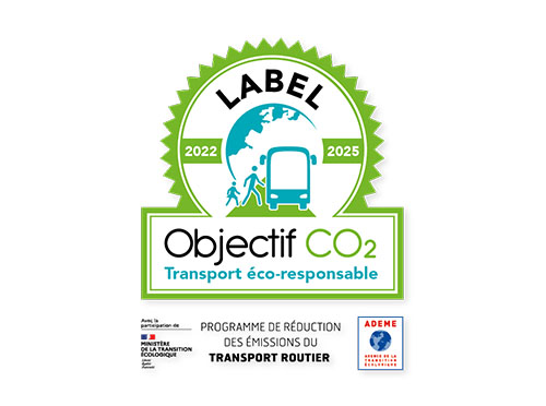 Logo objectif CO2 transport éco responsable